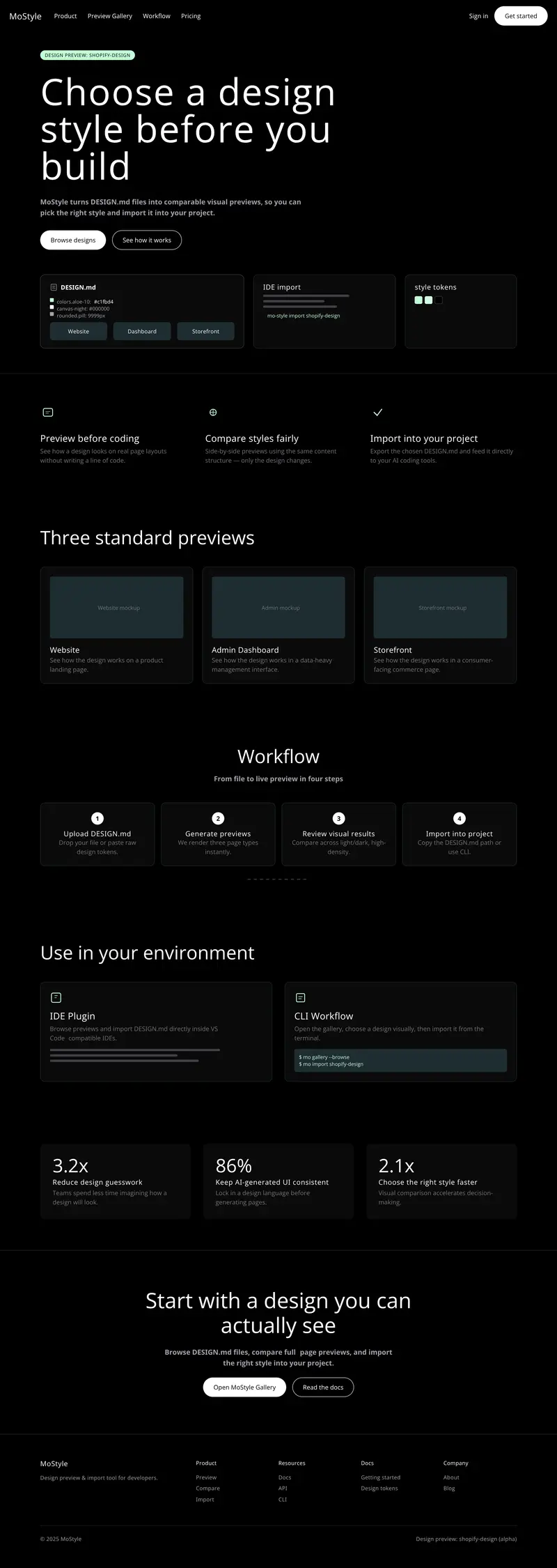 shopify-design preview