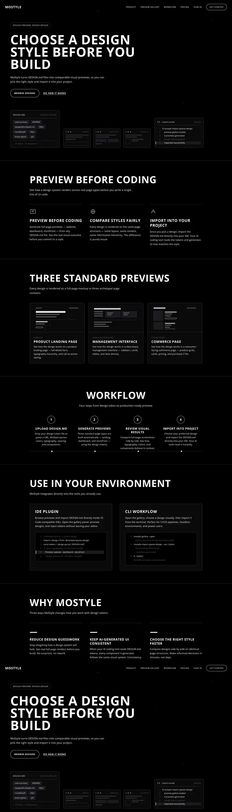 spacex-design preview