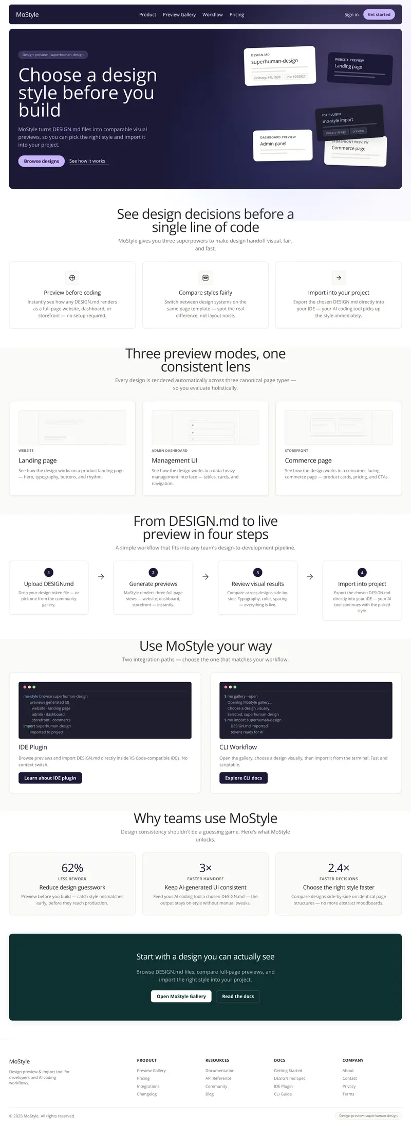 superhuman-design UI preview